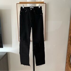 Re/Done straight leg jean 25